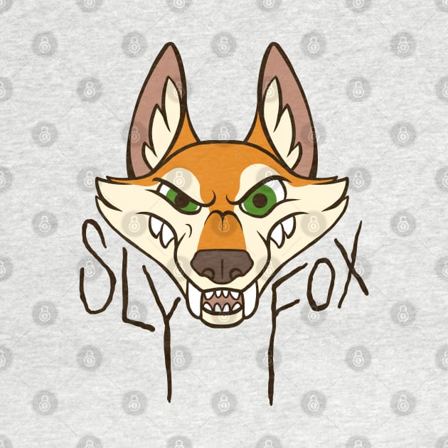 Sly Fox - Dark Text by CliffeArts